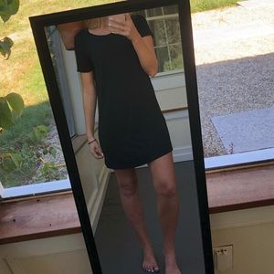 Comfy black T-shirt dress